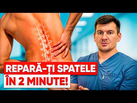 2 Minute — și Durerea de Spate Dispare pentru 10 Ani! 💥