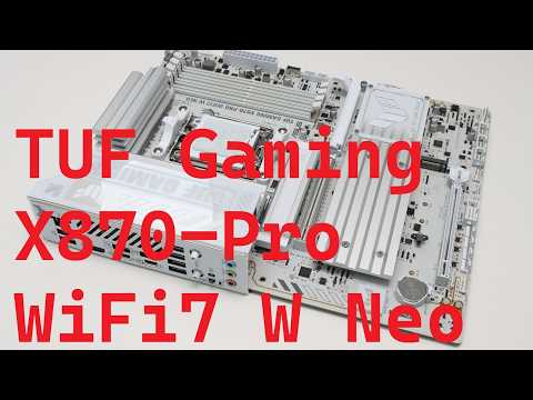ASUS TUF GAMING X870-PRO WIFI7 W NEO White ASUS TUF GAMING X870-PRO WIFI7 W NEO White