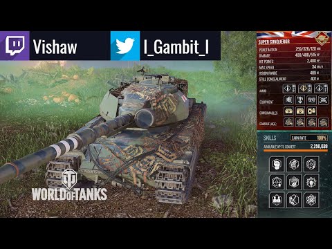 Murovanka - Latest Revamped Map feat. S. Conqueror: WoT Console - World of Tanks Console
