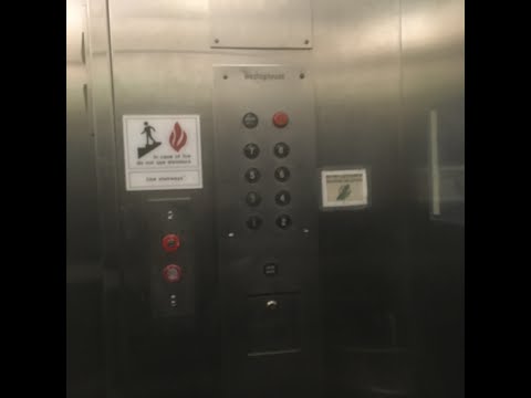 Carnegie-Mellon Uni. – ORIGINAL Westinghouse bd service elevator – Mellon Institute – Pittsburgh, PA