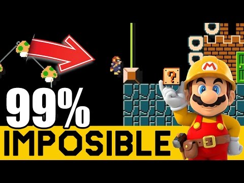 Ver Para Creer 👀 - NIVELES 99% IMPOSIBLES #47 | Super Mario Maker en Español - ZetaSSJ