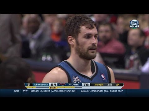 2014.02.01 - Kevin Love Full Highlights at Hawks - 43 Pts, 19 Reb
