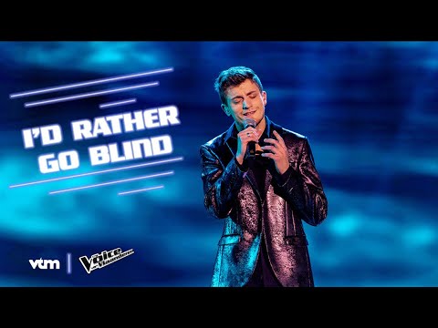 Kobe - 'I'd Rather Go Blind' | Halve finale | The Voice van Vlaanderen | VTM