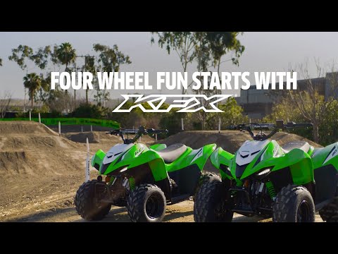 Naw Kawasaki 90cc Kids Quad - Image 2