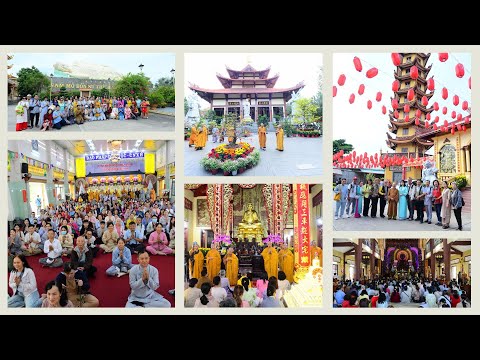 Chùa Giác Ngộ hành hương thập tự đầu năm