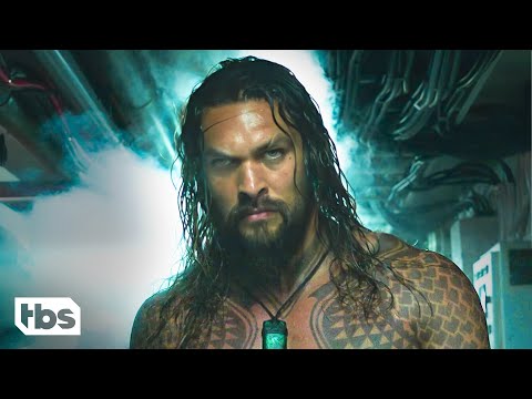 Aquaman Fights Black Manta on a Submarine (Clip) | TBS