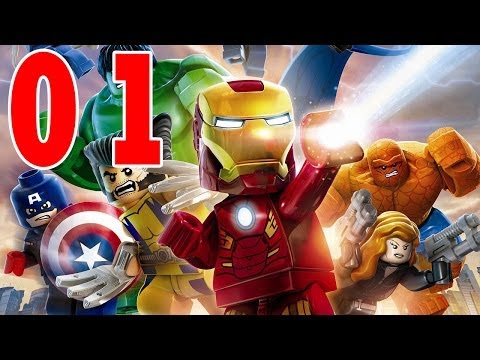 Let´s Play Lego Marvel Super Heroes Gameplay Deutsch - Part 1 - Sand Central Station