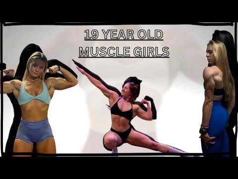 19 YEAR OLD MUSCLE GIRLS 😲