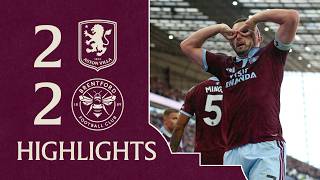 Aston Villa 2-2 Brentford | Premier League Highlights