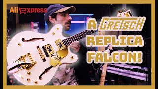 A Replica Gretsch White FAKE Falcon Appears!
