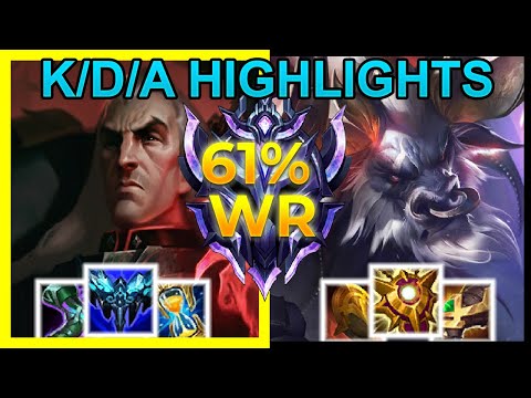 【 Swain 】vs. Alistar - DIAMONDI - Support - 11.12.1 - League of Legends KDA Highlights