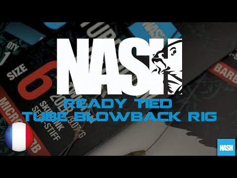 Nash Tackle Ready Tied Tube Blow Back Rig FRA