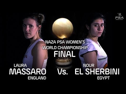 NAZA PSA WOMEN'S WORLD CHAMPIONSHIP - Final Highlights - Massaro v El Sherbini