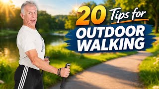 Top 20 Health Tips for Walking Plus Walking Stiks & Rebounding Advantages