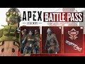 ALL REWARDS & LEVEL 100 SKIN - Apex Legends Season 1 Battle Pass