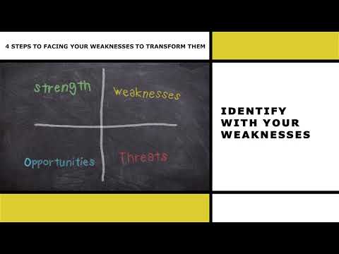 4 Steps to Facing Your Weaknesses to Transform them