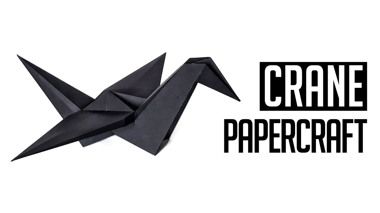 Grulla de la Paz (Estilo Origami 3D)