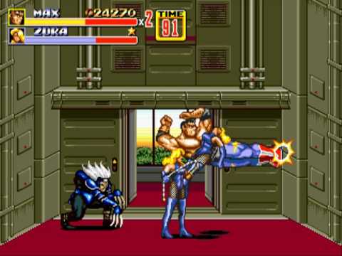 Streets of Rage 2 - Stage 8 - on "Mania"