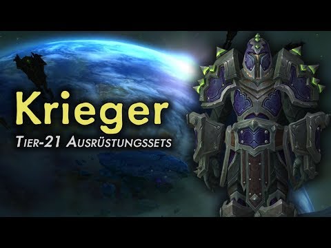 WoW Patch 7.3 - Tier-21-Sets Preview: Krieger | Vanion.eu