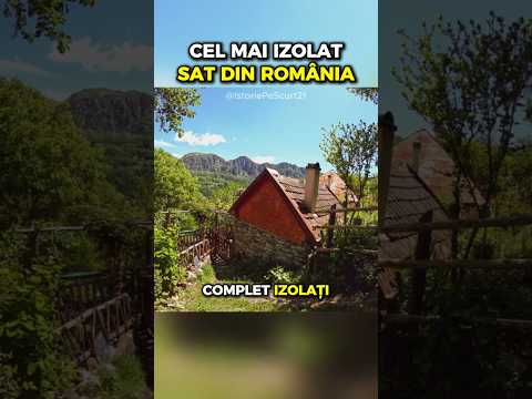 Cel mai izolat sat din România #istorie #inelet