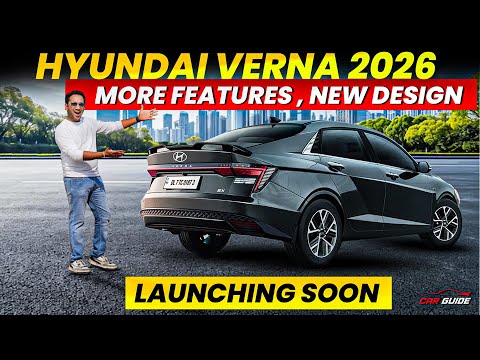 NEW Hyundai Verna 2026 Spied 🔥 Launch Soon 🔥 Skoda Slavia & VW Virtus Rival 🤯