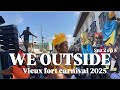 WE OUTSIDE VIEUX FORT CARNIVAL DAY 1 LUCIAN CARNIVAL 2025