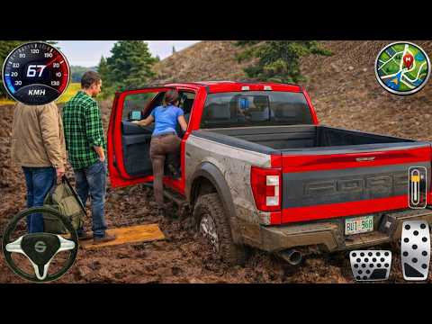 4x4 Offroad Jeep Driving Simulator 3D - Drive SUV 4x4 jeep Offroad Game - Android Gameplay