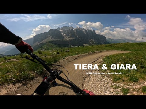 Tour MTB Cir Tiera Giara in Val Gardena Dolomiti