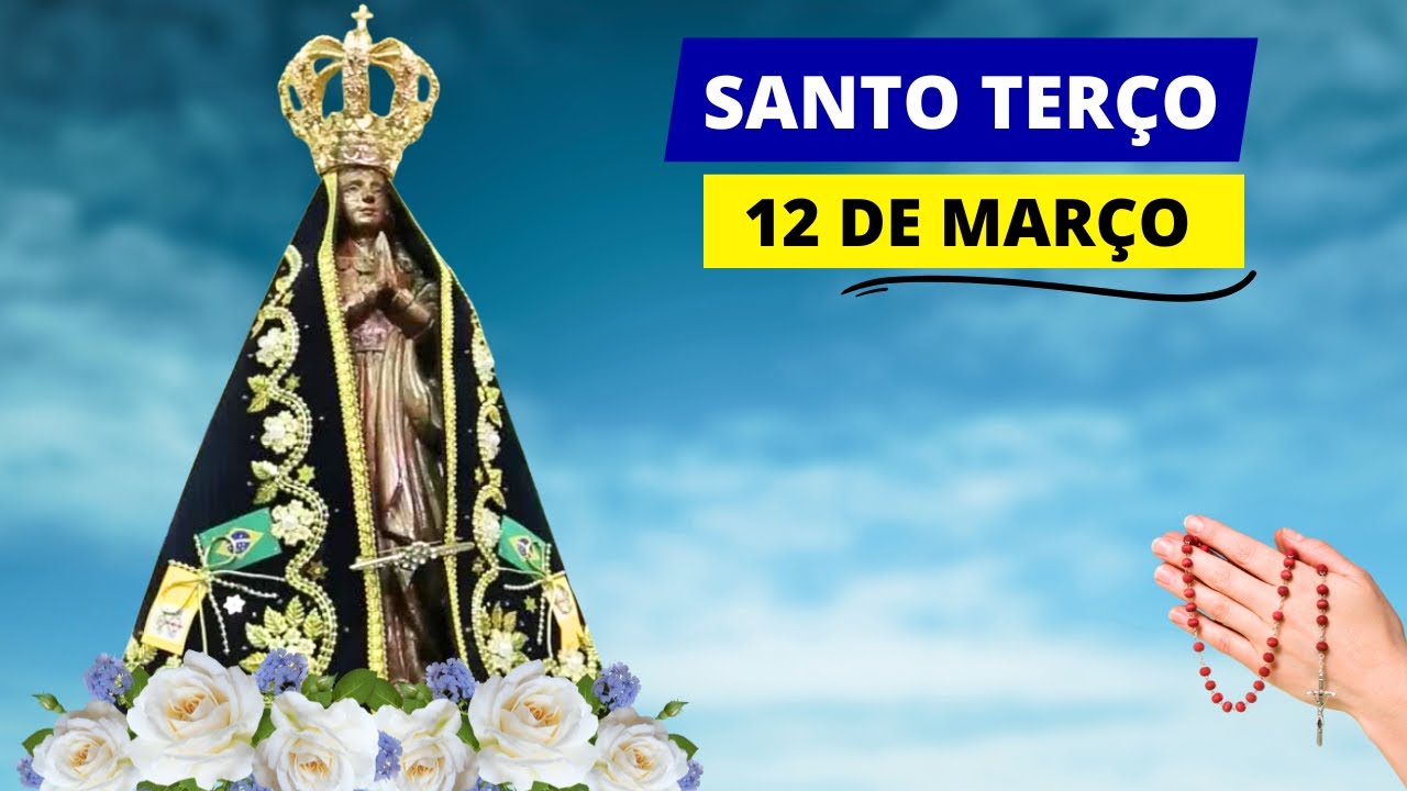 TODAY'S HOLY ROSARY OF APARECIDA - 03/12/2025 | GLORIOUS MYSTERIES | WEDNESDAY