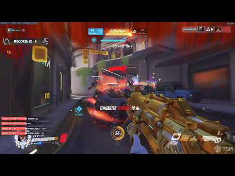 GALE SHOWING HIS SOLDIER 76 SKILLS! [ OVERWATCH SEASON 22 TOP 500 ]