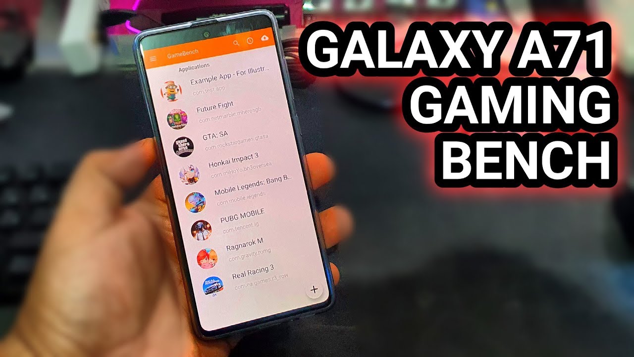 Samsung Galaxy A71 Gaming Benchmarks (Live Stream)