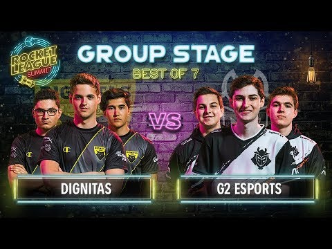 Dignitas vs G2 Esports - Rocket League Summit: Group A Winners' Match