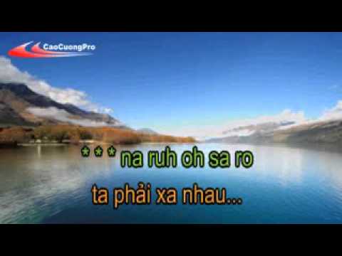 Giọt Sương Vô Hình Karaoke   Kim Tiểu Phương   CaoCuongPro