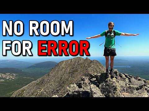 The Knife Edge Trail is Dangerous and Deadly 💀 Could you handle it?