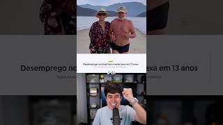 BRASIL REGISTRA MENOR TAXA DE DESEMPREGO EM ANOS! #Shorts