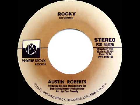 1975 HITS ARCHIVE: Rocky - Austin Roberts (stereo 45)