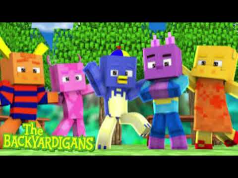 Minecraft Villager | The Backyardigans Theme Song (Original song from The Backyardigans)