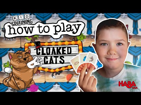 How to Play Cloaked Cats from HABA | Learn to Play in 4 Minutes | Family Friendly Game Tutorial