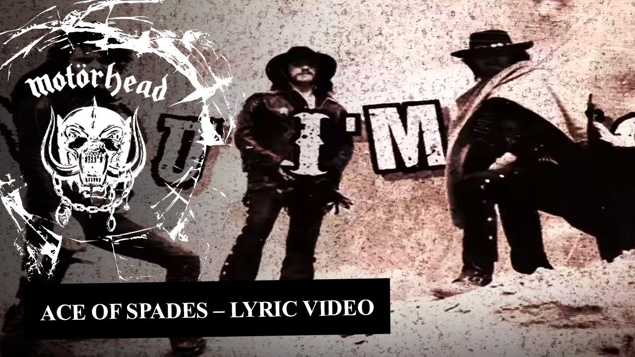 MotÃ¶rhead â€“ Ace Of Spades (Lyrics Video) - YouTube