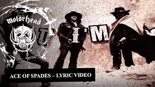 Motörhead – Ace Of Spades (Lyrics Video)