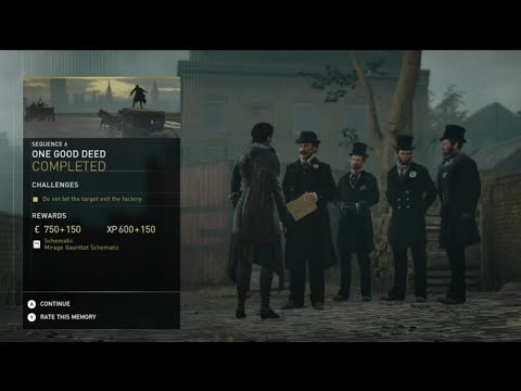 Assassin's Creed Syndicate Gameplay Walkthrough Part 21 - ONE GOOD DEED
