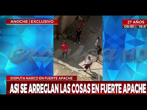 GUERRA NARCO EN FUERTE APACHE.