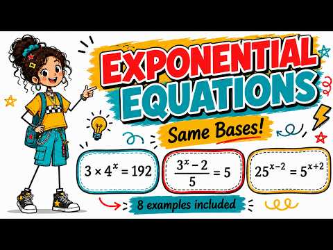 Exponential Equations | Introduction | Grade 10 CAPS Maths