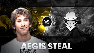Aegis steal by Dendi vs Team Secret @XMG Captains Draft Season 2