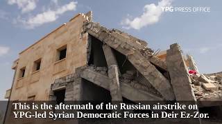 YPG muestra en vÃdeo del supuesto ataque Ruso