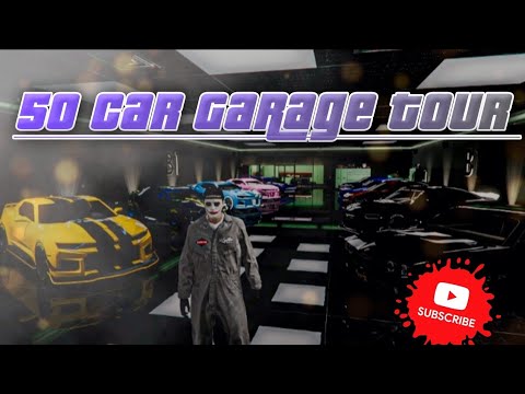 My 50 Car Garage Tour (2025) | GTA ONLINE | Eclipse Garage | *New*