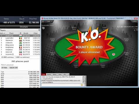 "losa811" leader Bounty Builder Series 173: $530 NLHE [8-Max, Main Event], $2M Gtd on Oct 27, 2019