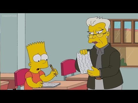 The Simpsons  - The beetle help Bart to pass an exam ✔2017