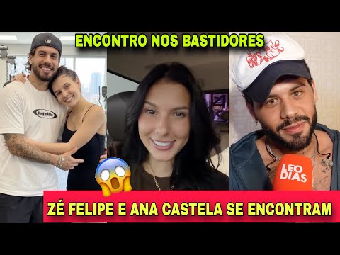 Zé Felipe encontra Ana Castela em Marilac após um evento. 