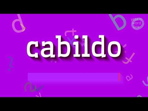How to say "cabildo"! (High Quality Voices)